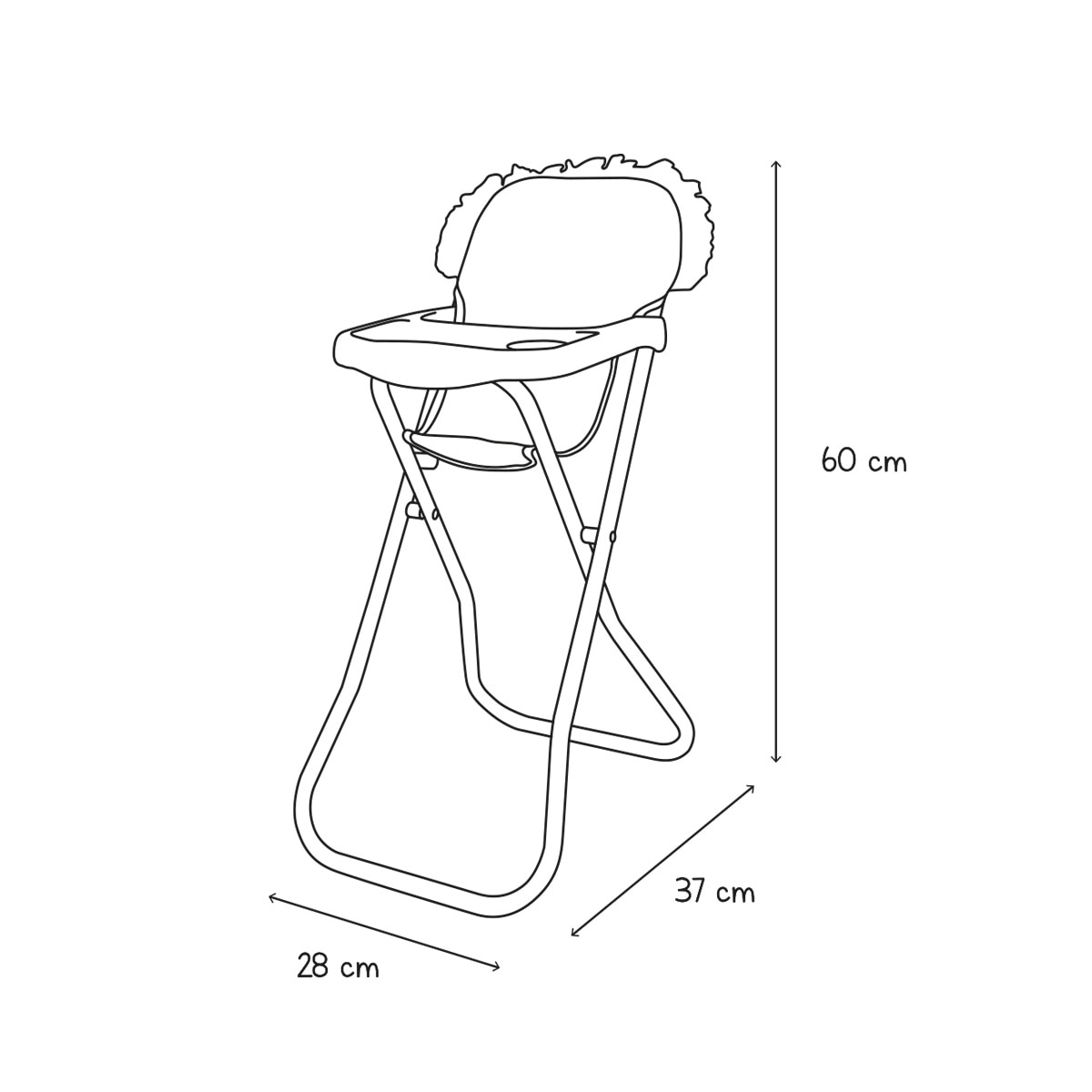 Cadeira Alta El Corte Inglés El Corte Inglés 4