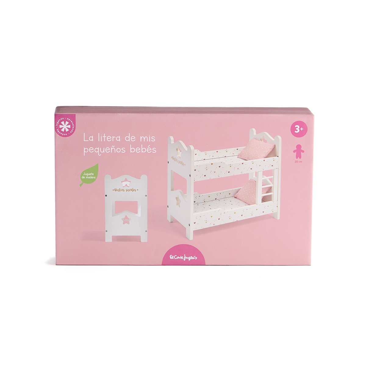 La litera de mis pequeños bebés de madera El Corte Inglés 5