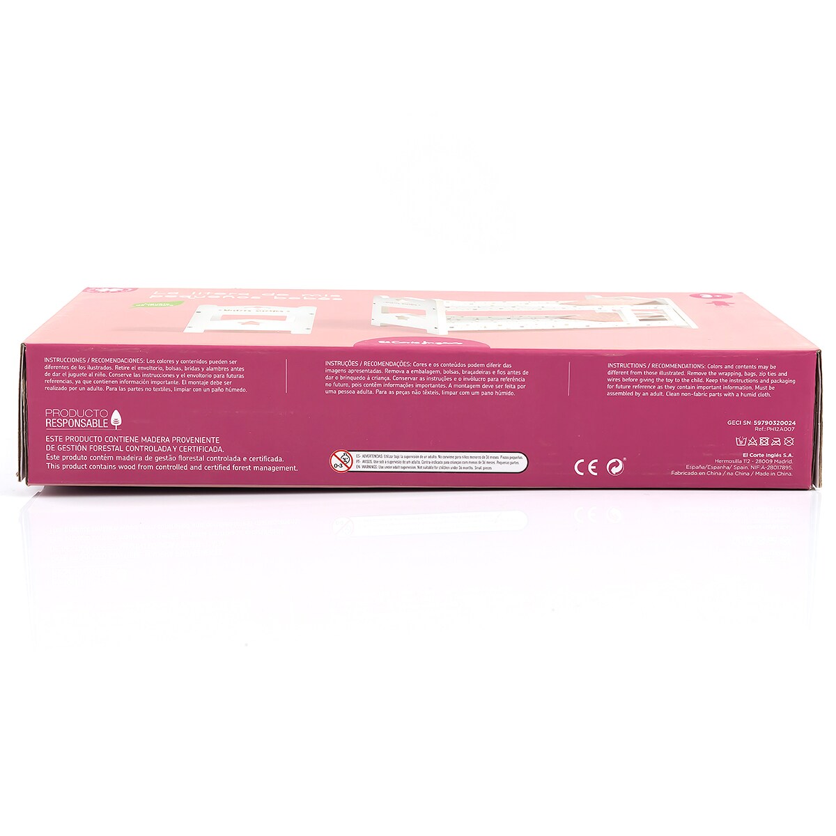 La litera de mis pequeños bebés de madera El Corte Inglés 8