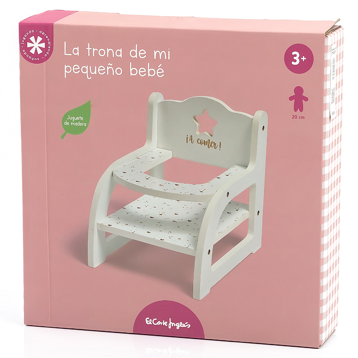 La trona de mi pequeño bebé de madera El Corte Inglés 6