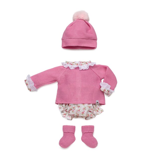 Imagen 0 de La ropita de mi muñeco Bebé Conjunto rosa El Corte Inglés