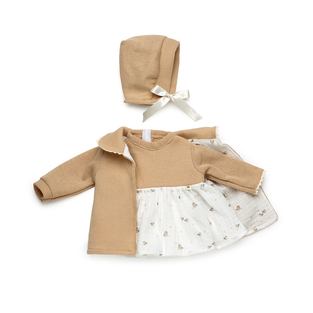 La ropita de mi muñeco Bebé Conjunto beige El Corte Inglés 2