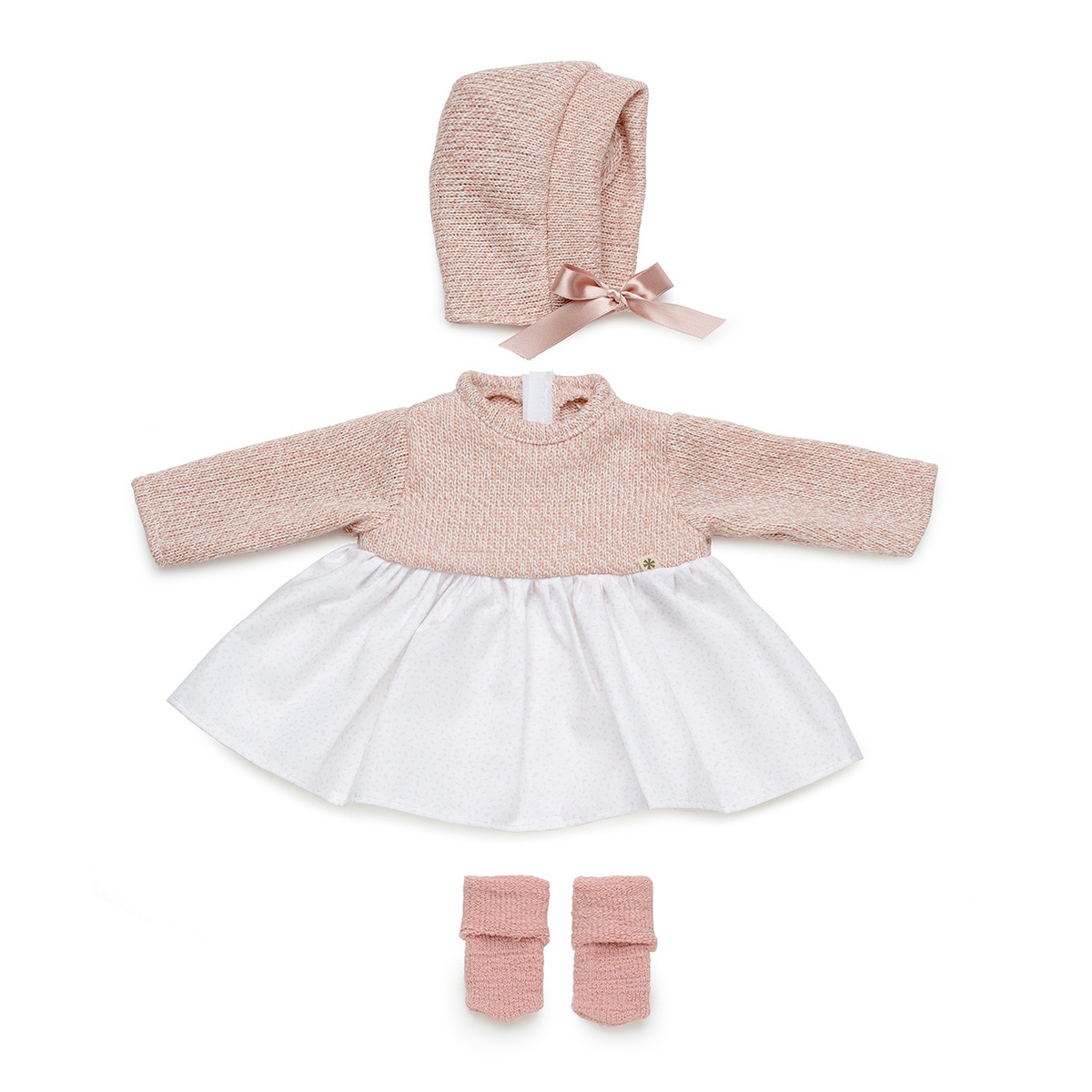 La ropita de mi muñeco Bebé Conjunto rosa El Corte Inglés 2