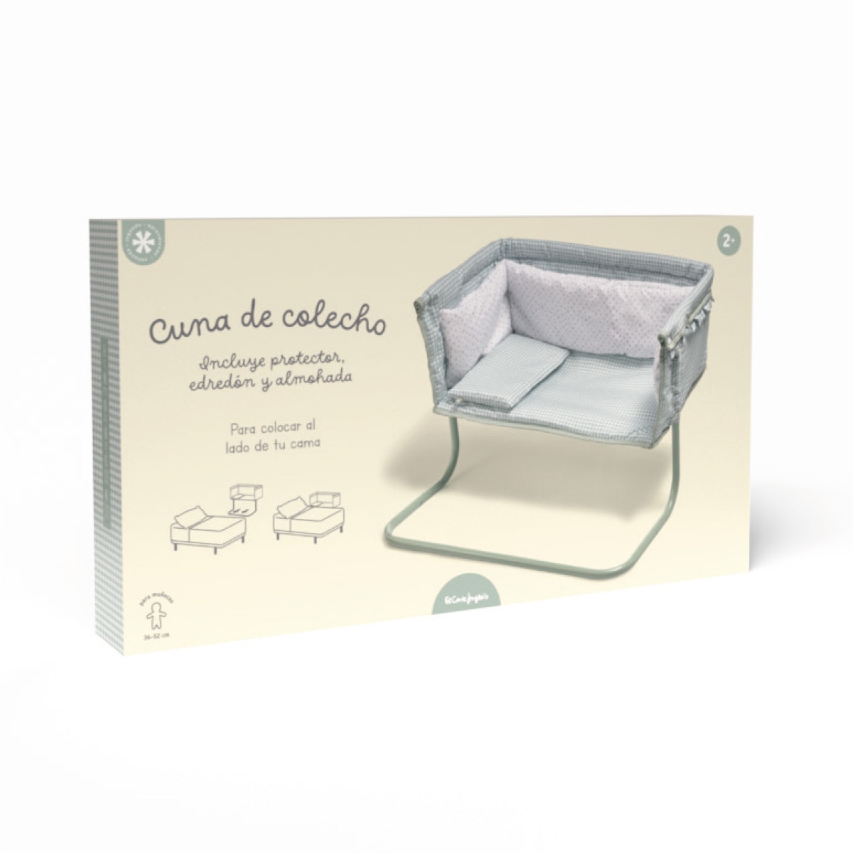 Cuna de colecho para muñeco bebé El Corte Inglés 4