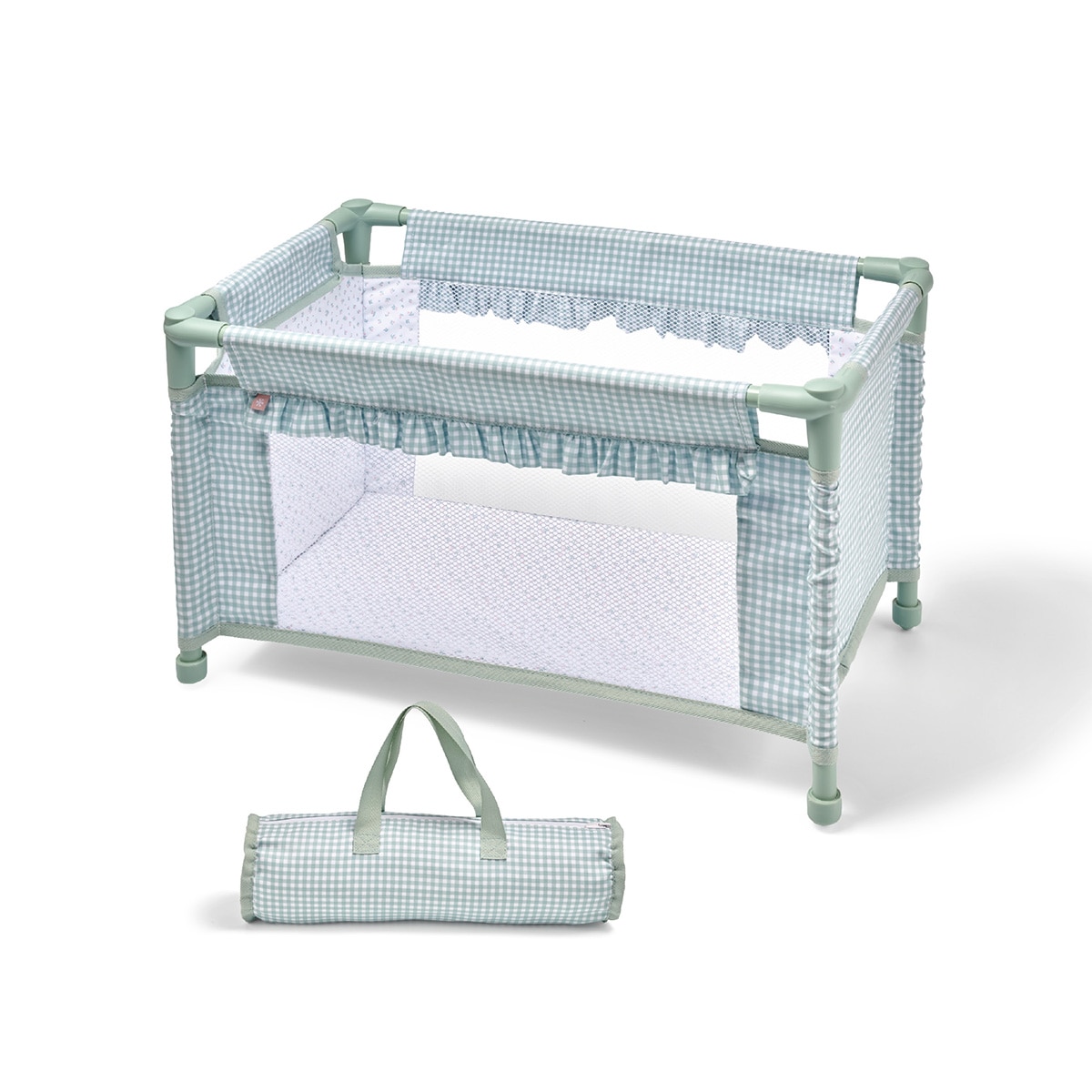 El Corte Inglés – Cuna de viaje con bolsa de transporte para muñeco bebé El Corte Inglés.