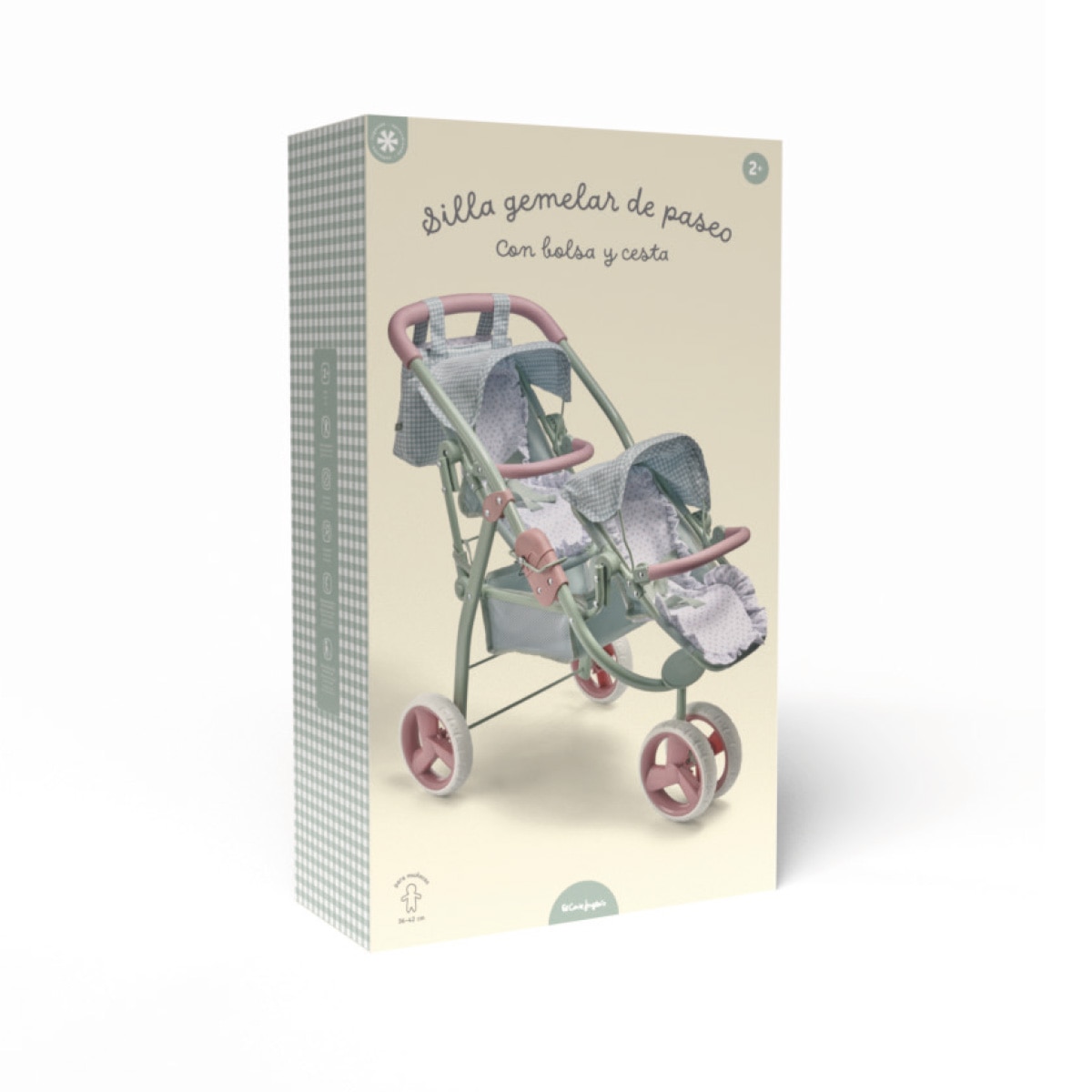 Silla gemelar de paseo para muñecos bebé El Corte Inglés 6