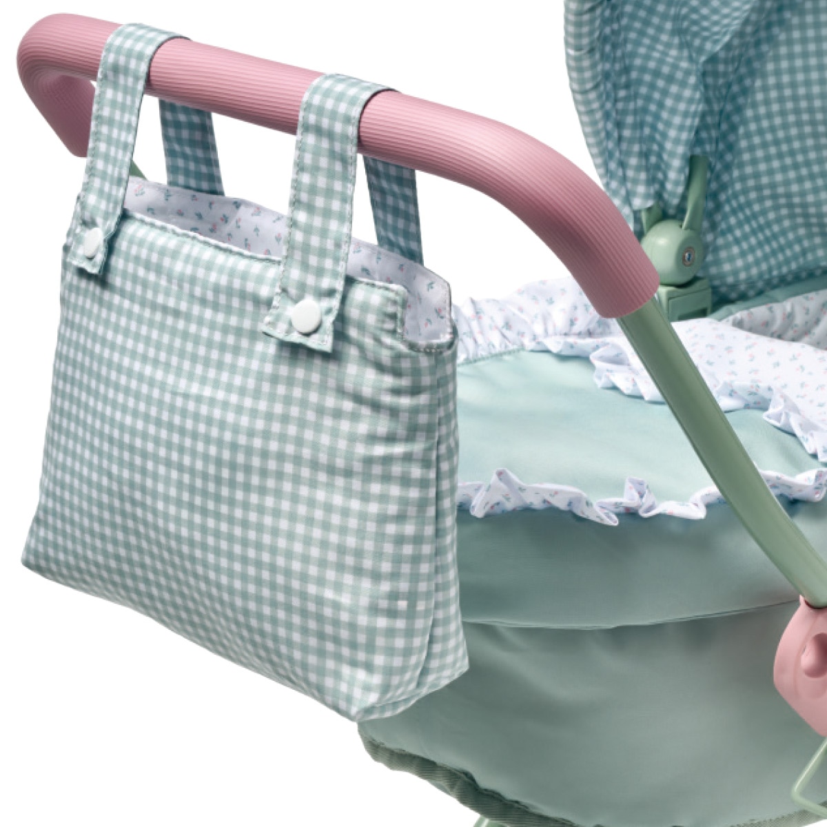 Carrinho de Passeio grenn Vichy 3