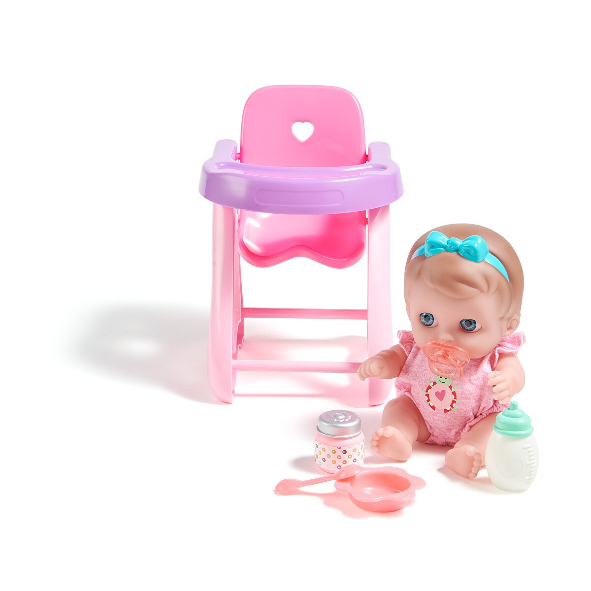 Muñeco con trona y accesorios Baby Gugú El Corte Inglés 4