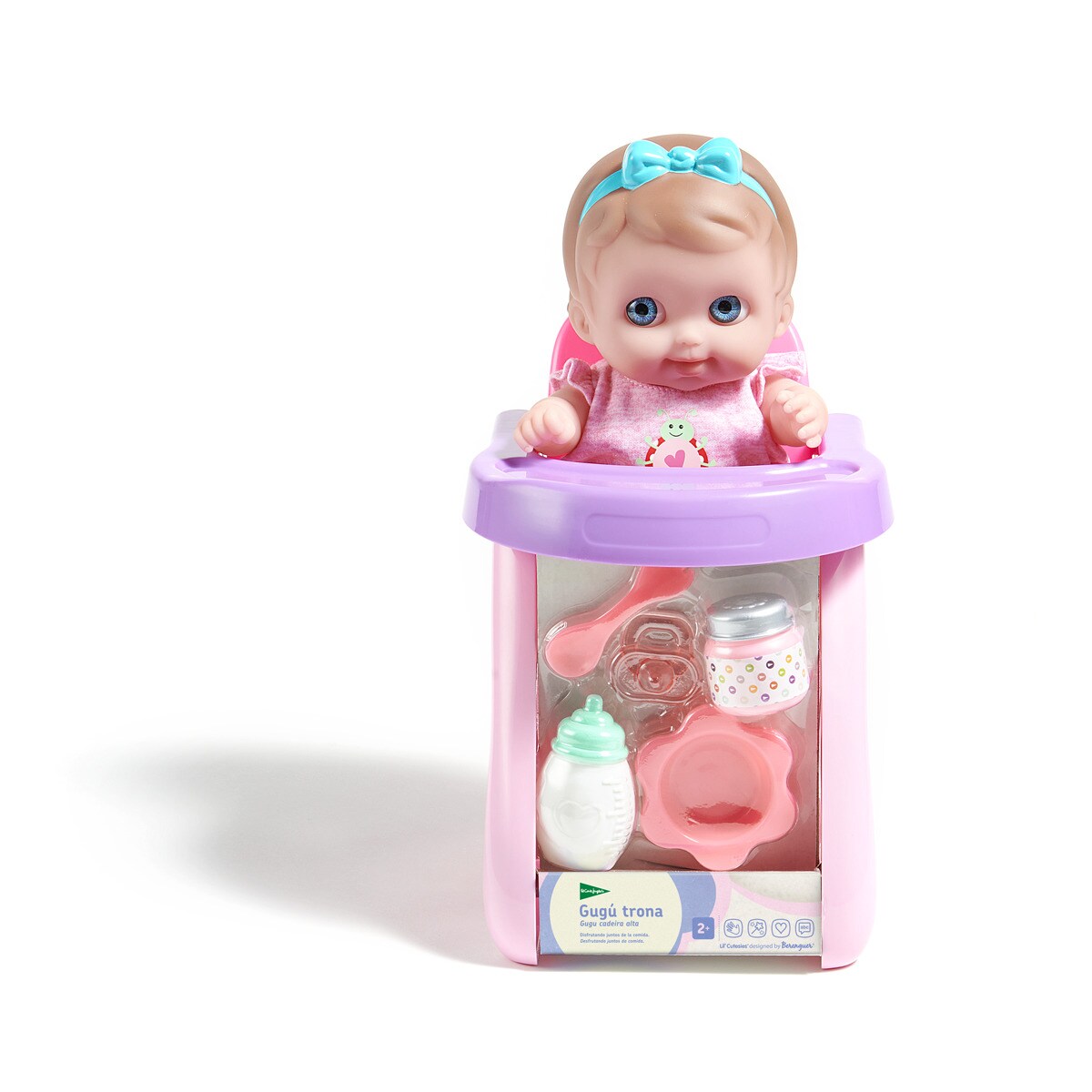 Muñeco con trona y accesorios Baby Gugú El Corte Inglés 5
