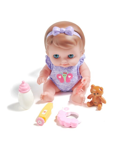 Boneca de bebé com berço 22,5 Cm El Corte Inglés 5