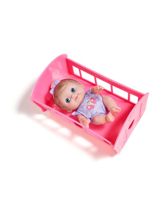 Boneca de bebé com berço 22,5 Cm El Corte Inglés 6