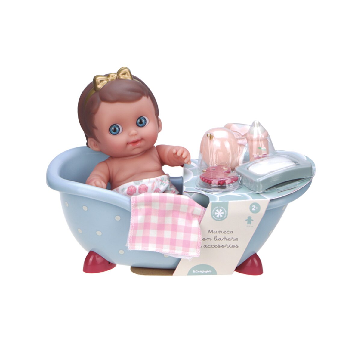 Muñeca  con bañera y accesorios El Corte Inglés 3