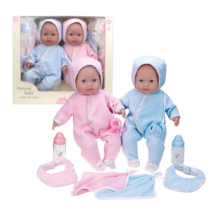Muñecos bebé niño y niña El Corte Inglés