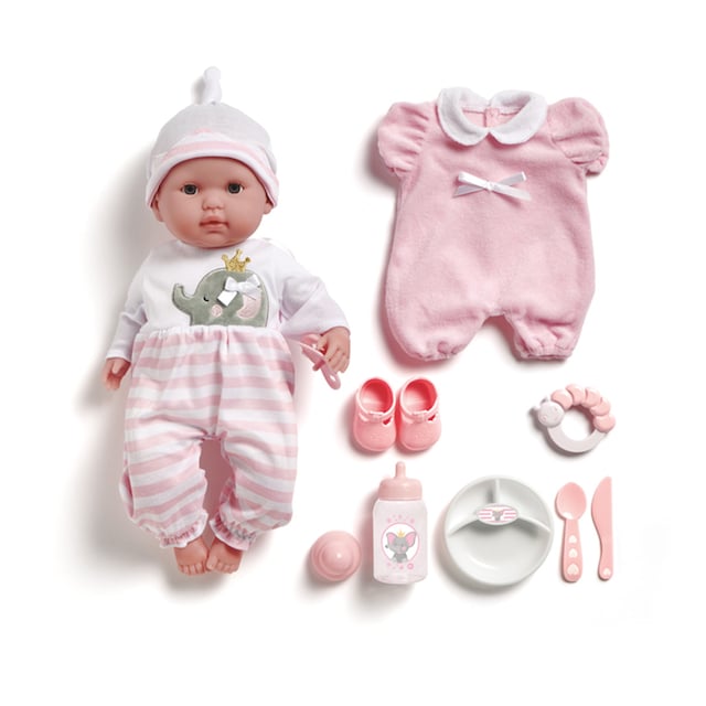 Imagem 0 de Boneca Bebé com Roupinhas e Acessórios
