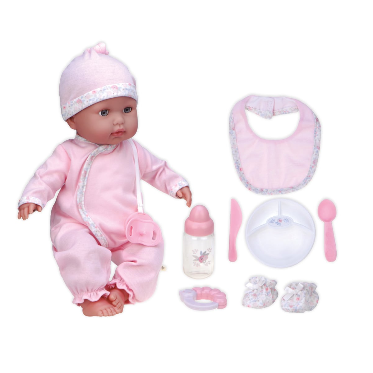 Boneca Bebé com Roupinhas e Acessórios 2