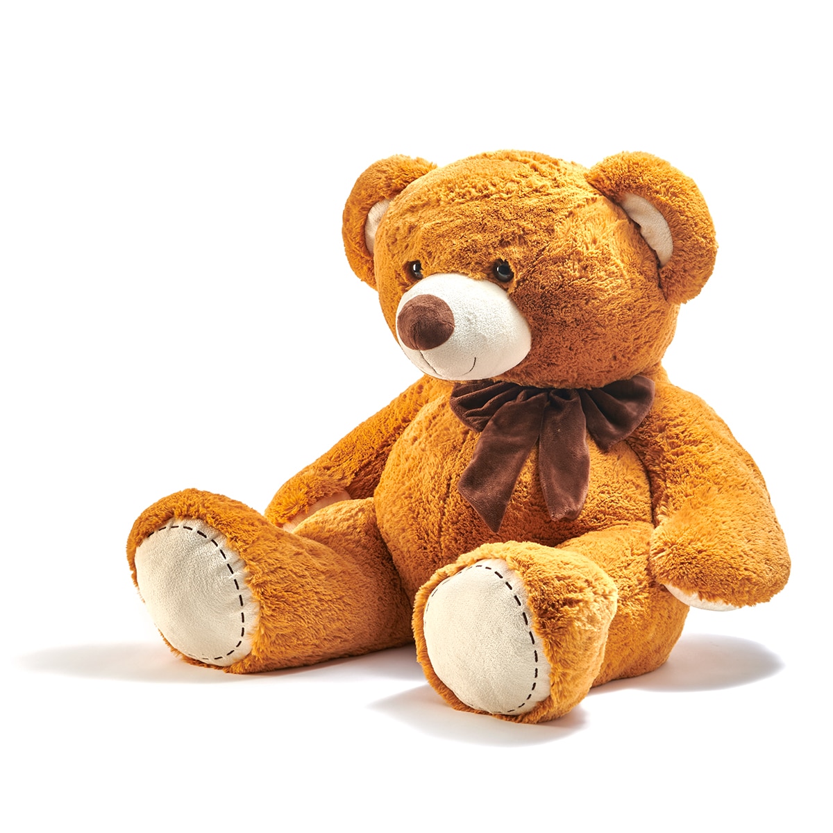 Peluche Oso de 68 cm Marrón Con Lazo El Corte Inglés 3