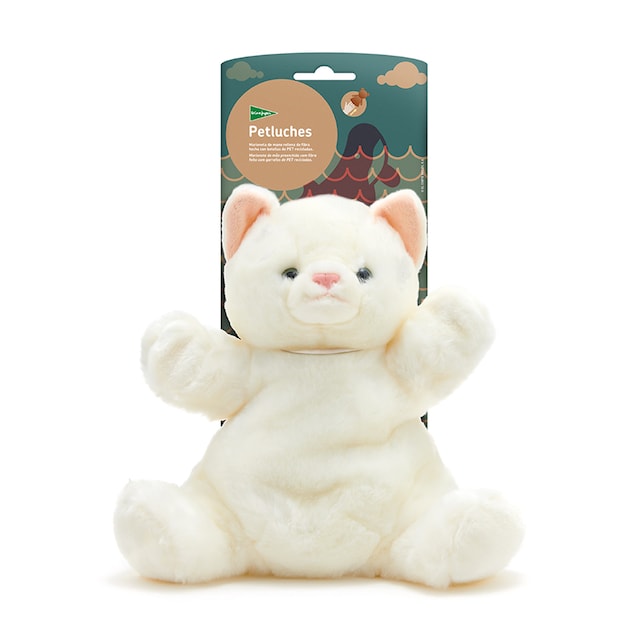 Marioneta gato de peluche sostenible 30 cm El Corte Inglés
