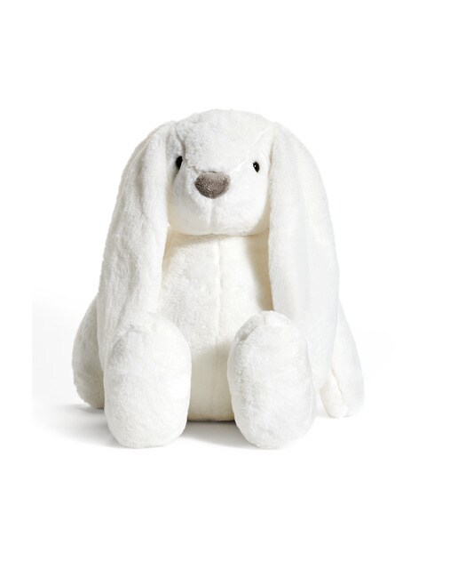 Coelho Branco de Peluche 50 Cm 2