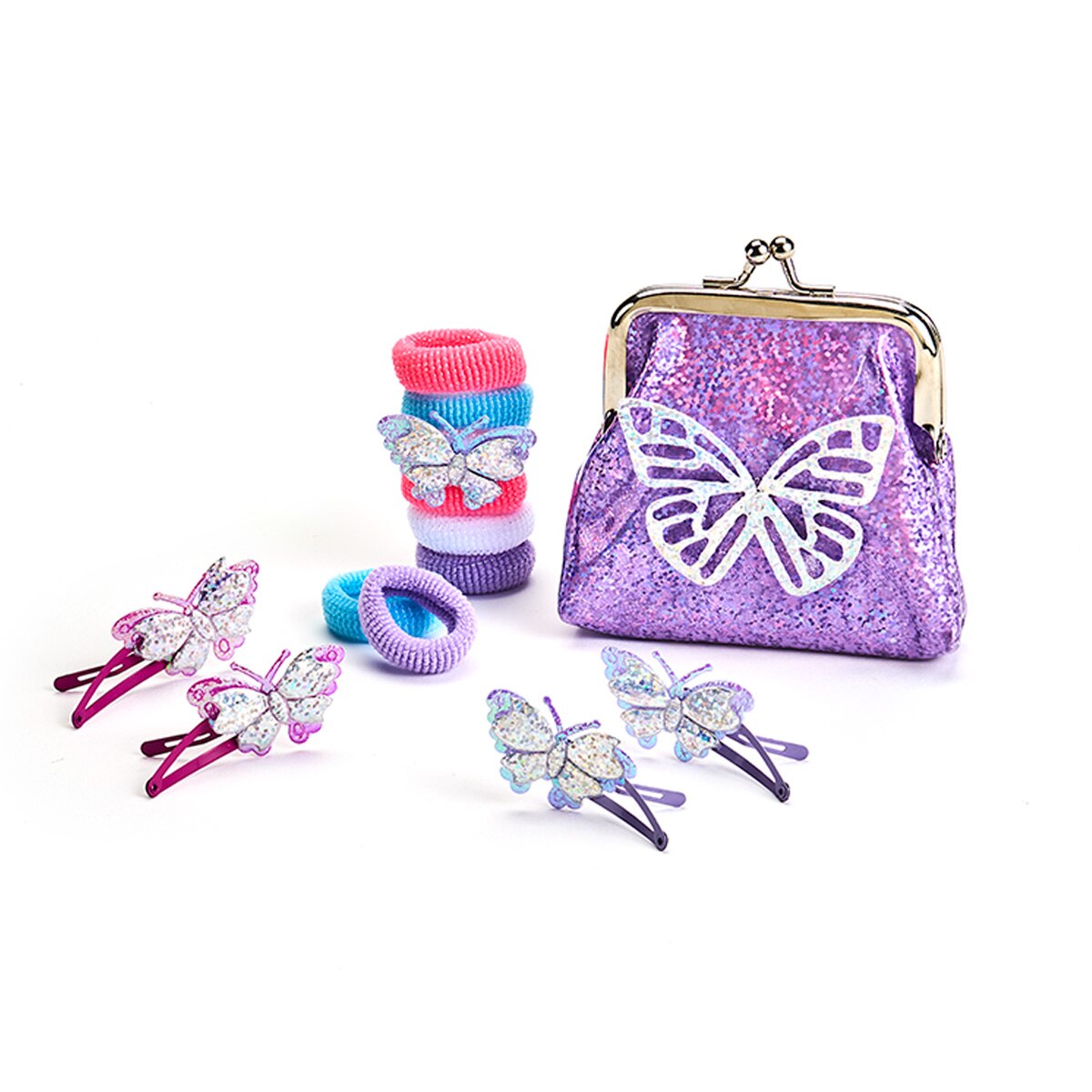 Set de monedero y accesorios para el pelo El Corte Inglés 7