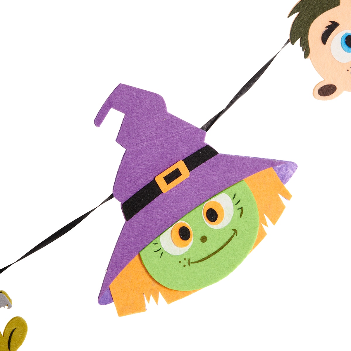 Guirnalda de fieltro Personajes Feliz Halloween 210 cm El Corte Inglés 4