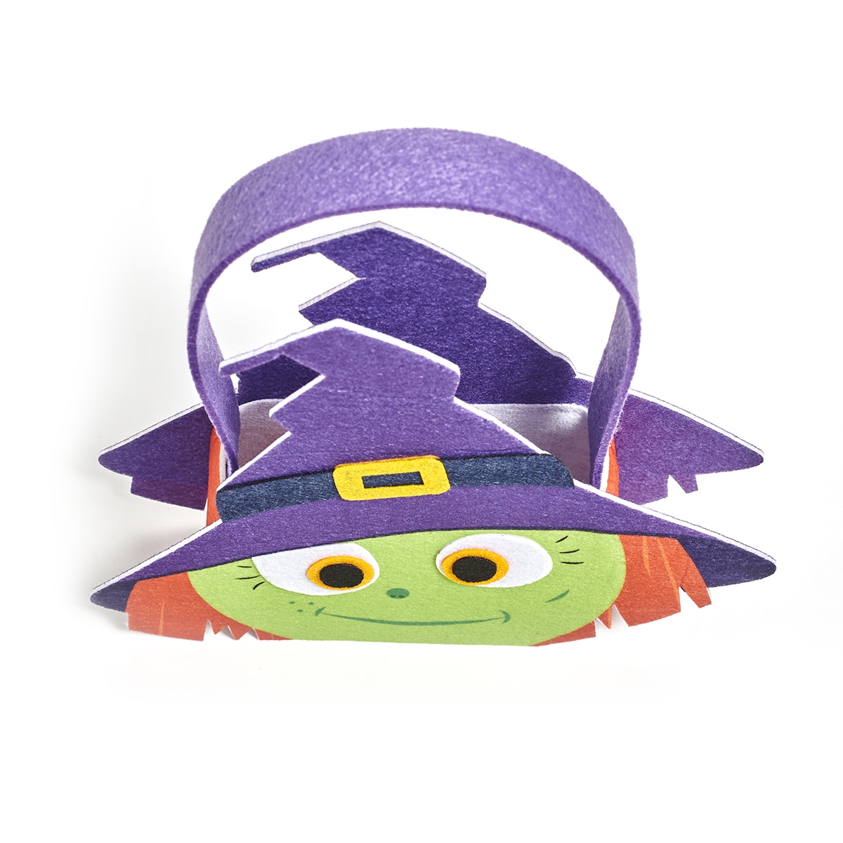 Cesta de fieltro Truco o trato bruja Feliz Halloween El Corte Inglés 2