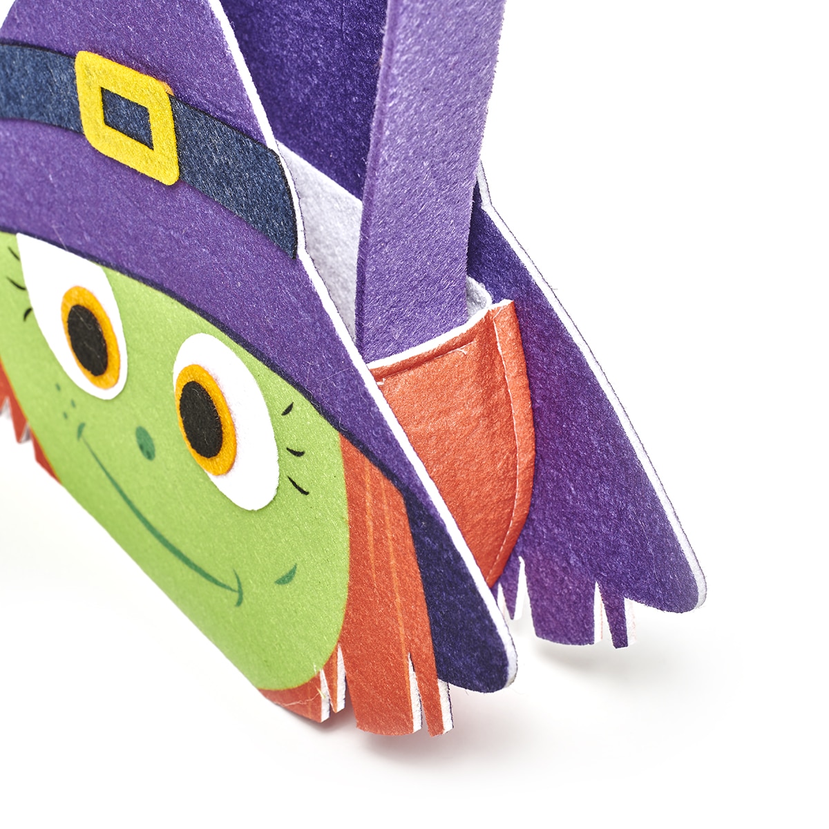 Cesta de fieltro Truco o trato bruja Feliz Halloween El Corte Inglés 3