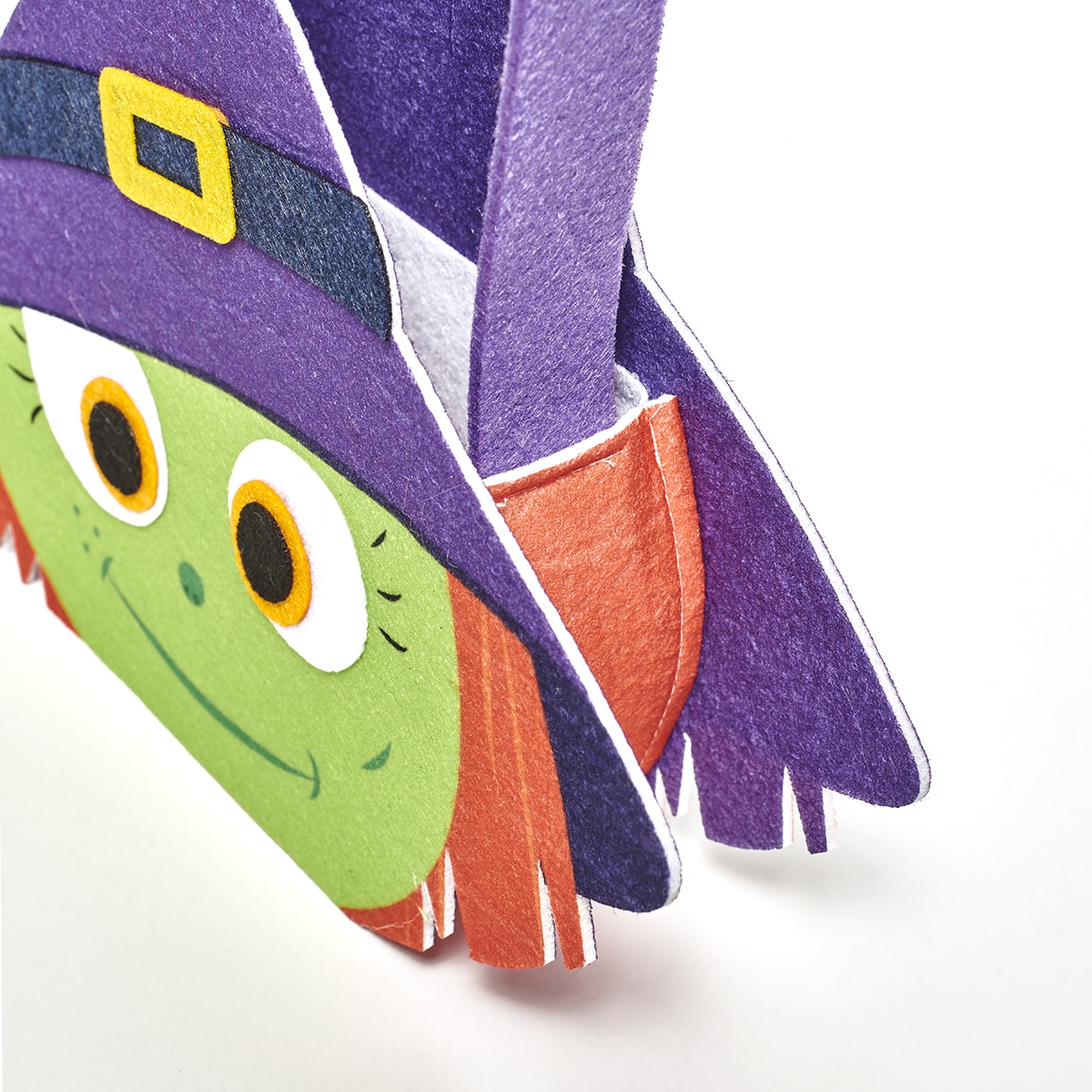 Cesta de fieltro Truco o trato bruja Feliz Halloween El Corte Inglés 4