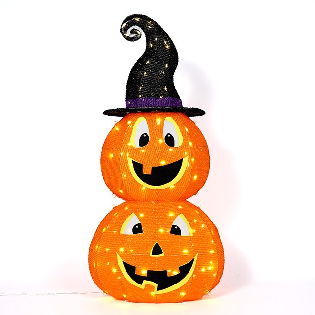 Lámpara calabaza con luz El Corte Inglés