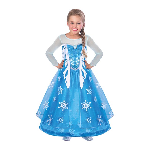 Disfraz infantil Luxury Elsa Frozen II Disney Princess