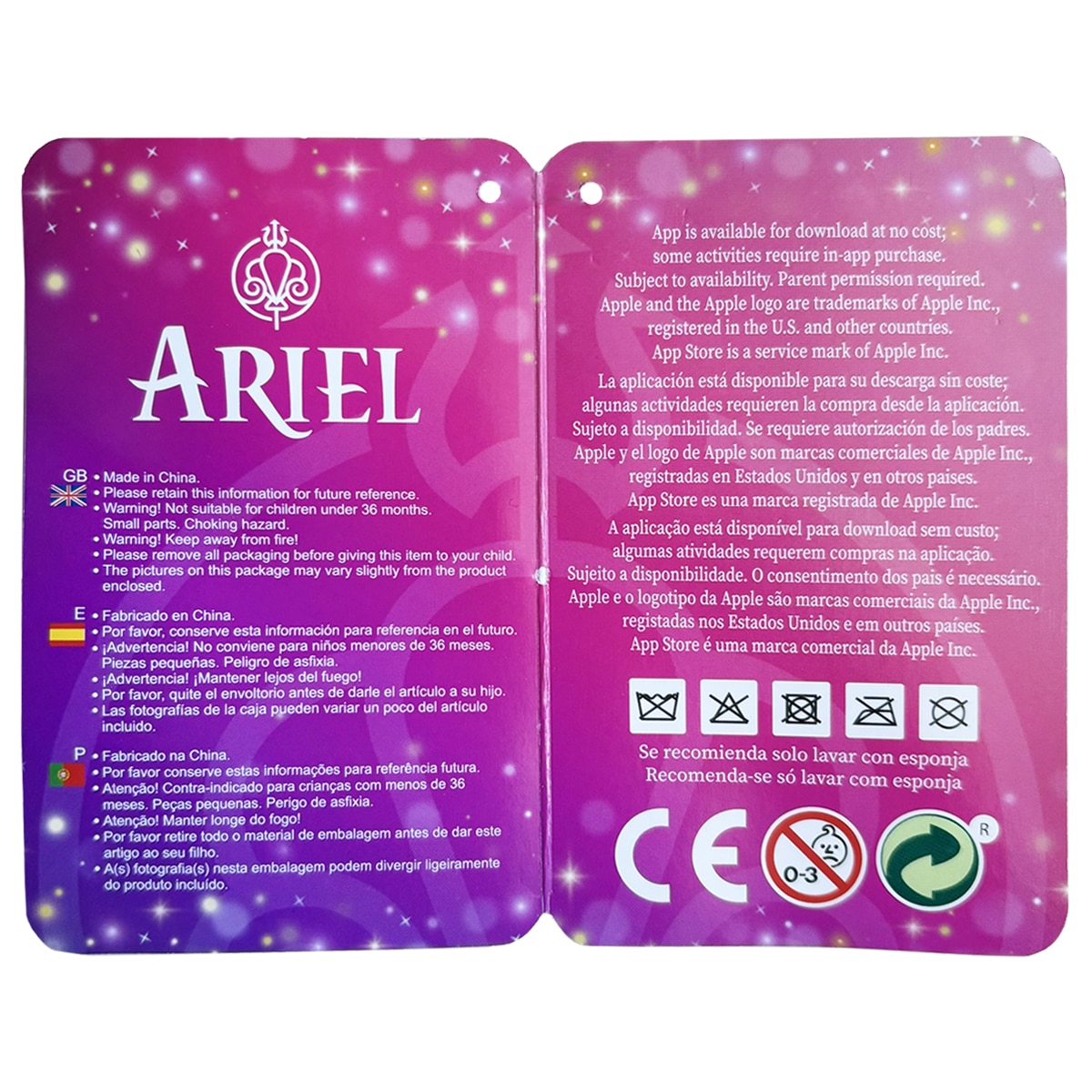 Disfraz Infantil Ariel Disney Princess 5
