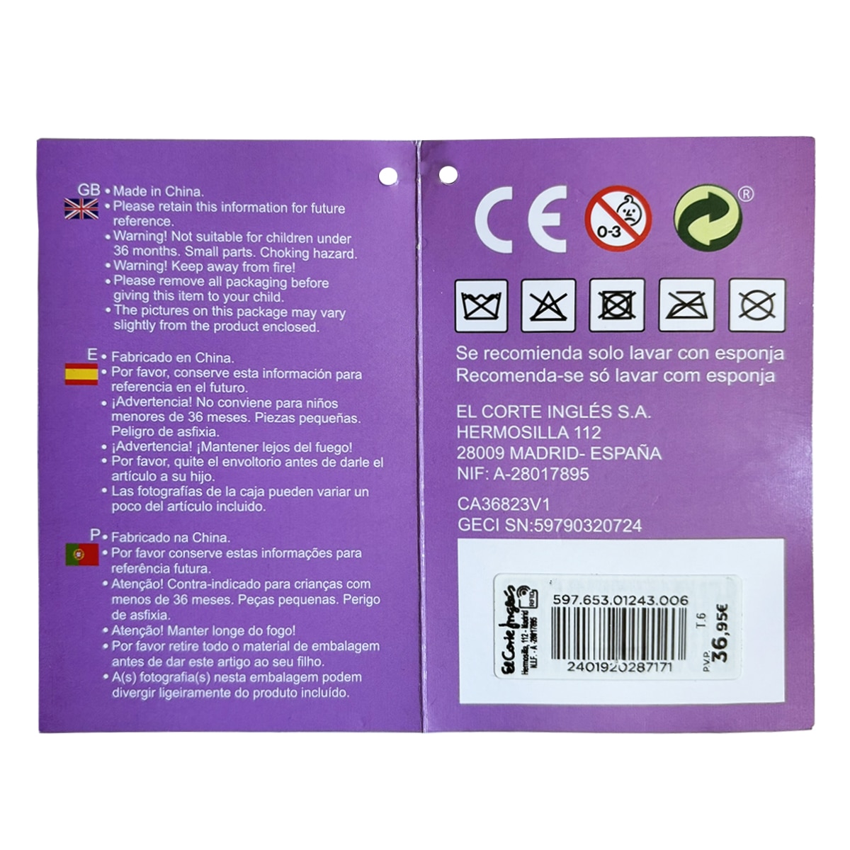 Disfraz Infantil Campanilla Disney Princess 5