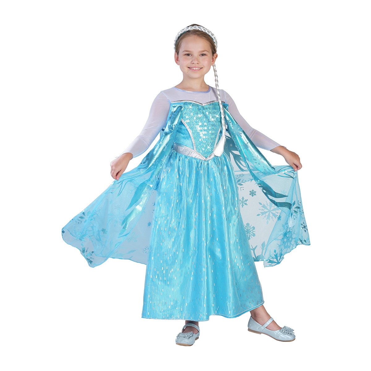 Imagen 0 de Disfraz Infantil lujo Elsa Frozen Disney Princess