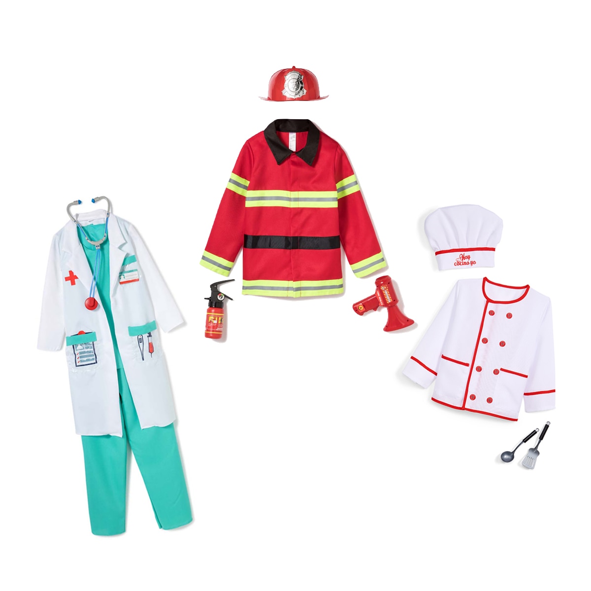 El Corte Inglés - Colección de disfraces infantiles de Profesiones ¿Qué quieres ser hoy? El Corte Inglés