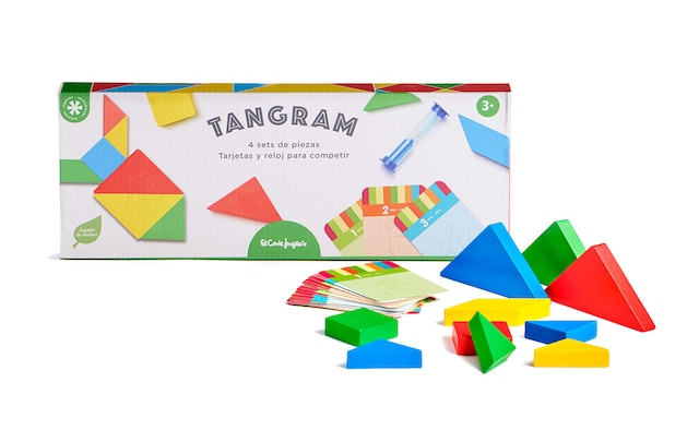 Tangram de madera sostenible El Corte Inglés