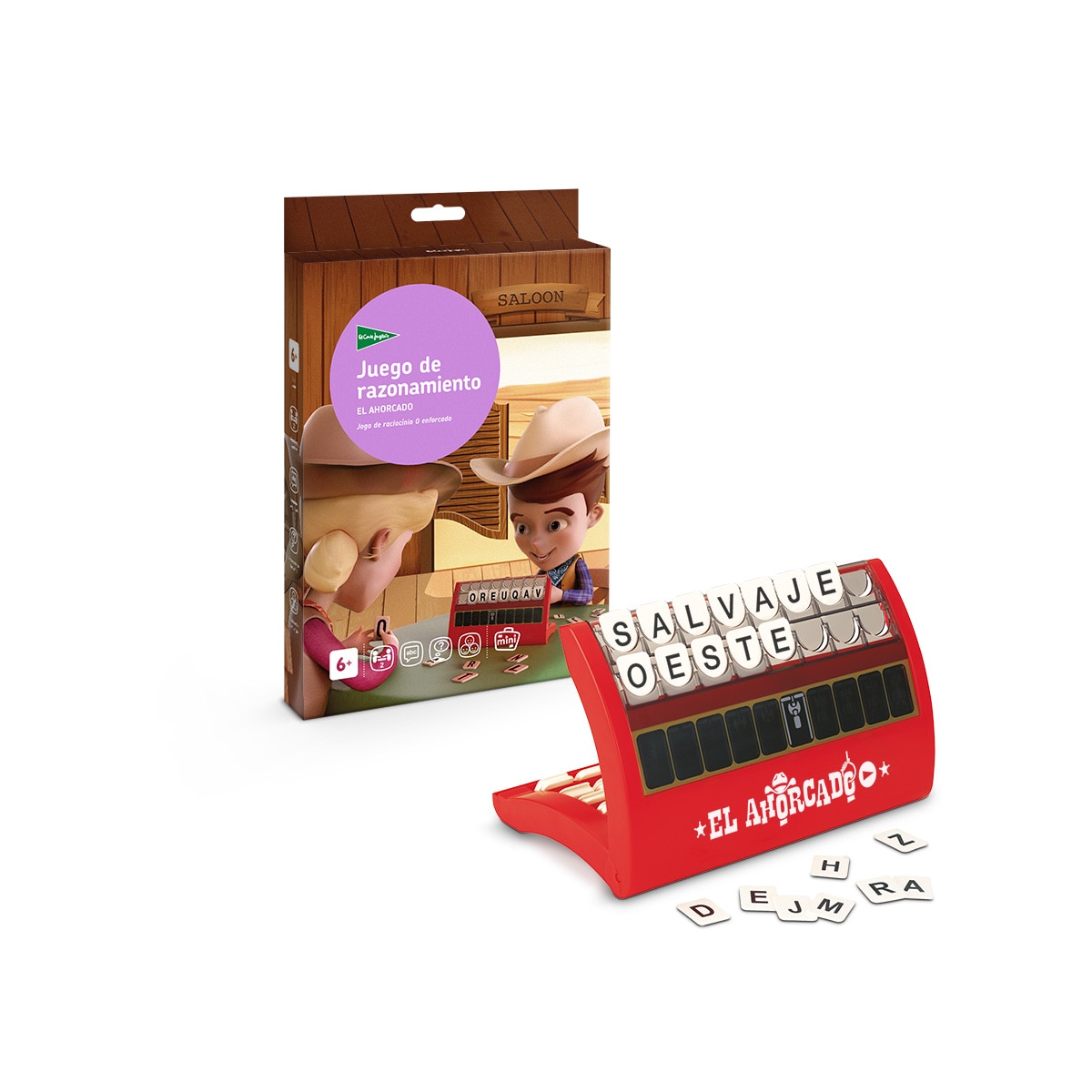 Imagen 0 de Juego de razonamiento El Ahorcado de viaje El Corte Inglés