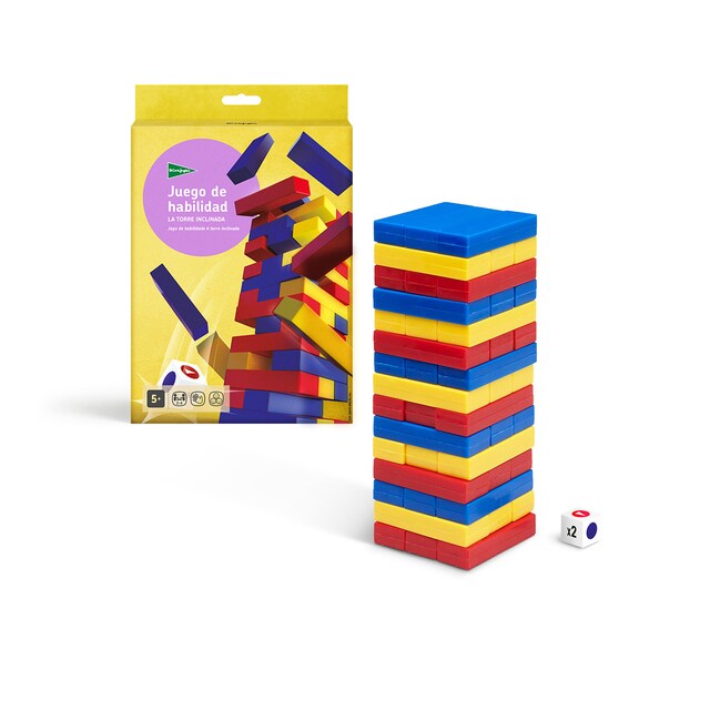 Juego de habilidad La torre inclinada mini de viaje El Corte Inglés