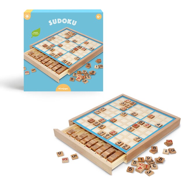 Imagen 0 de Juego de mesa Sudoku de madera El Corte Inglés