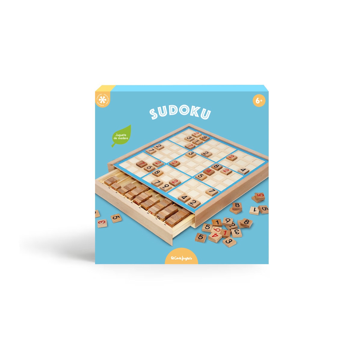 Juego de mesa Sudoku de madera El Corte Inglés 3