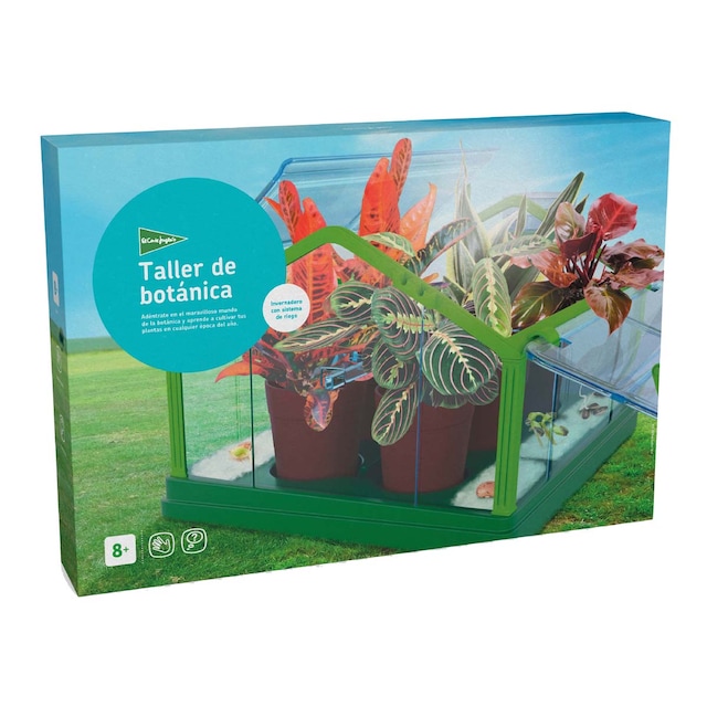 Invernadero con sistema de riego, macetas y semillas Taller de botánica El Corte Inglés