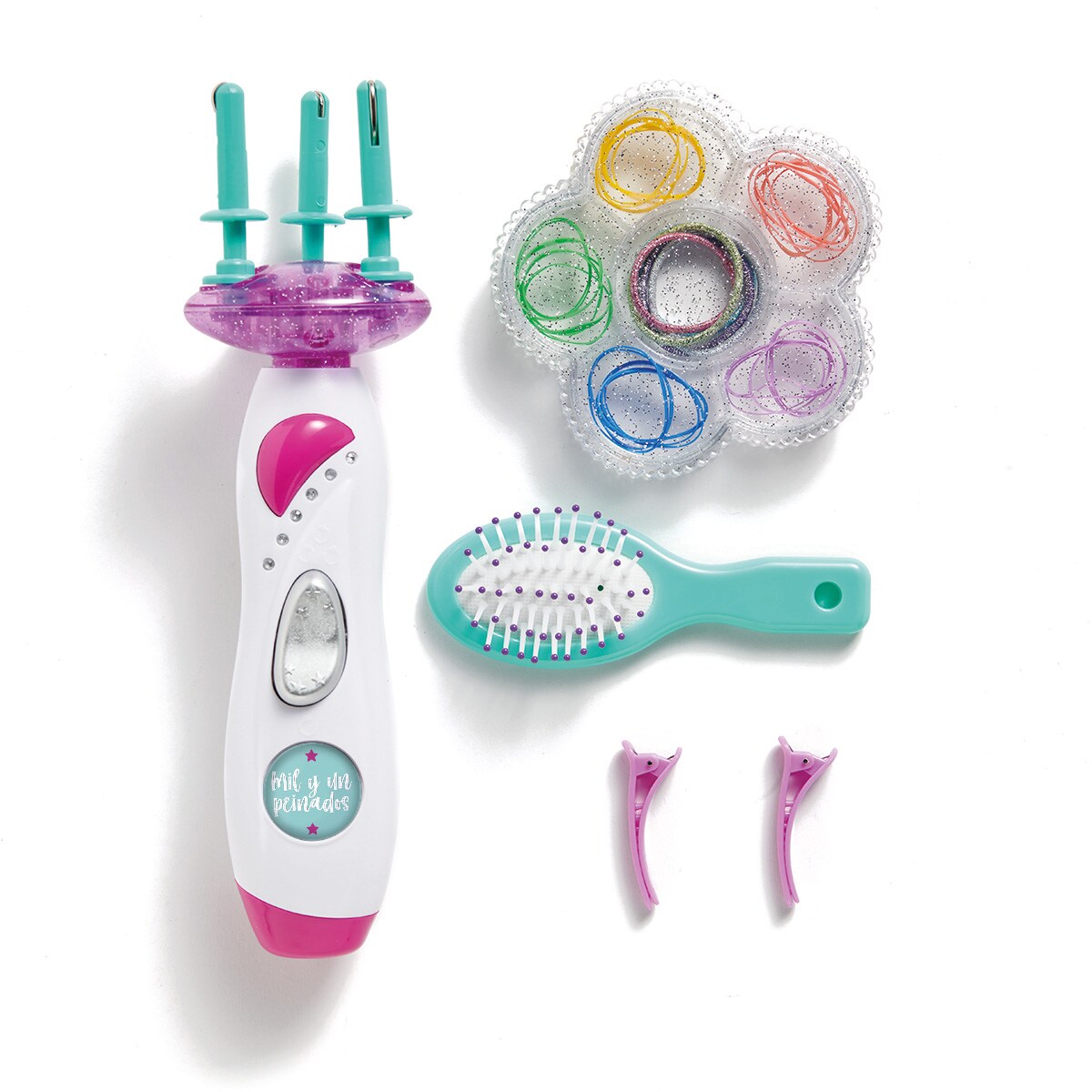 Trenzador para el pelo con accesorios El Corte Inglés · El Corte