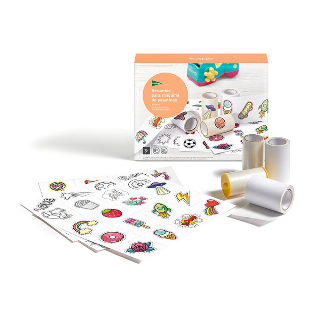 Recambio para máquina de pegatinas Stick-O El Corte Inglés