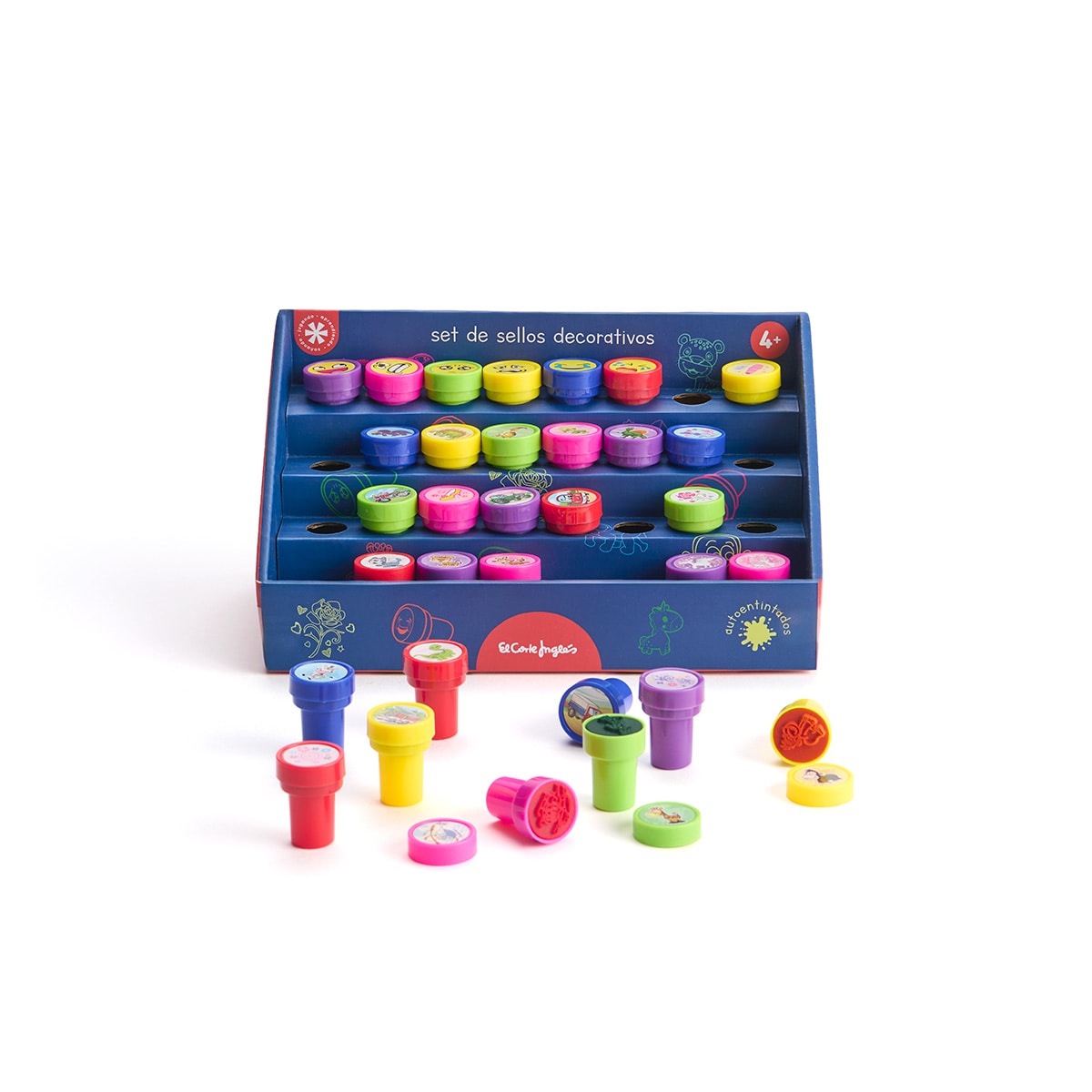 Conjunto de Carimbos Decorativos: A Toda a Tinta 1