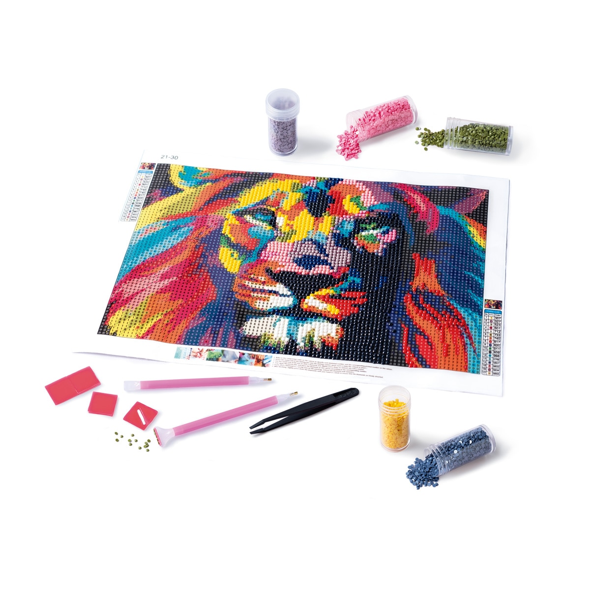 Kit de mosaicos con diamantes El Corte Inglés 3