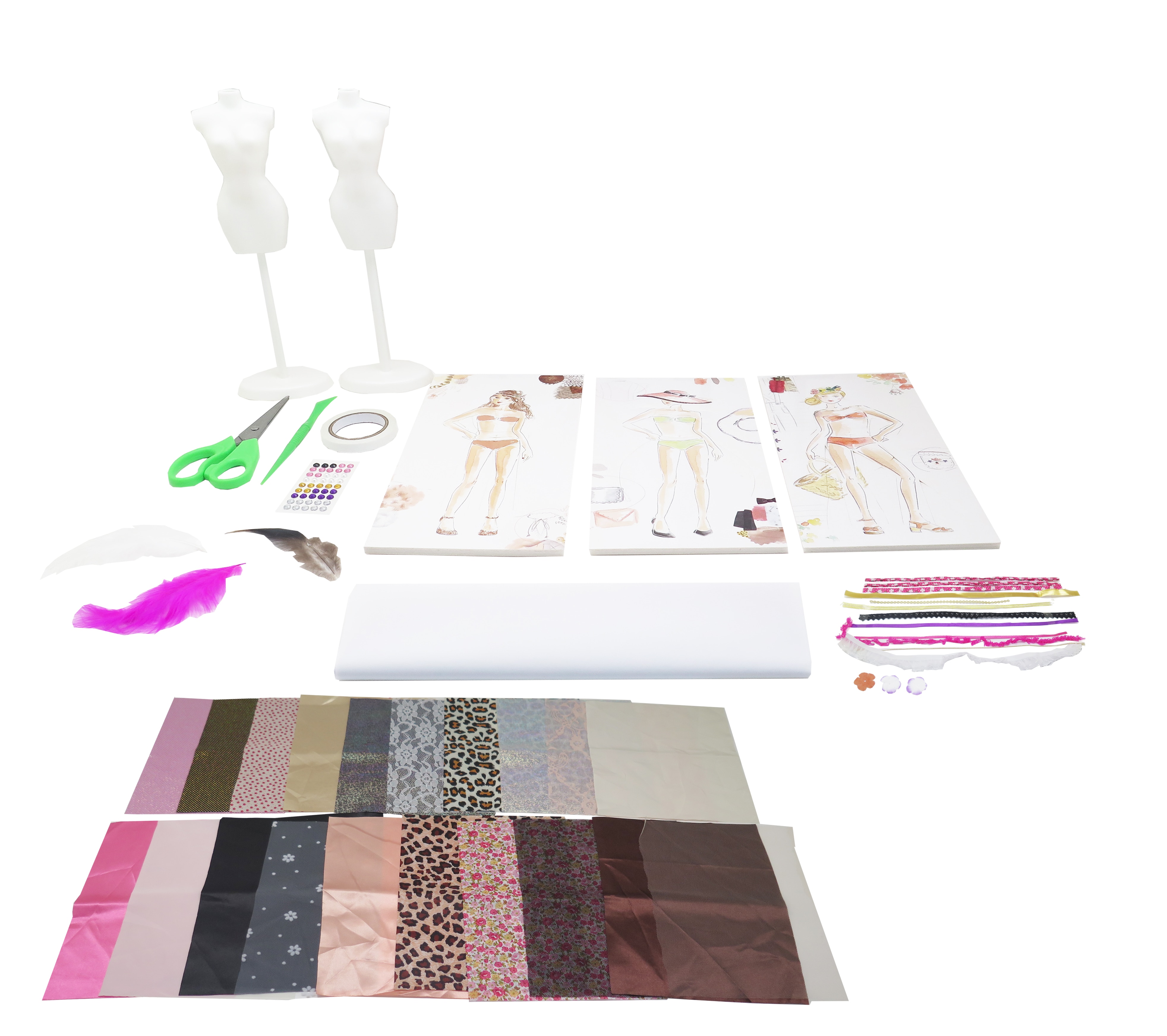 Kit de manualidades Crea Diseños de moda 2