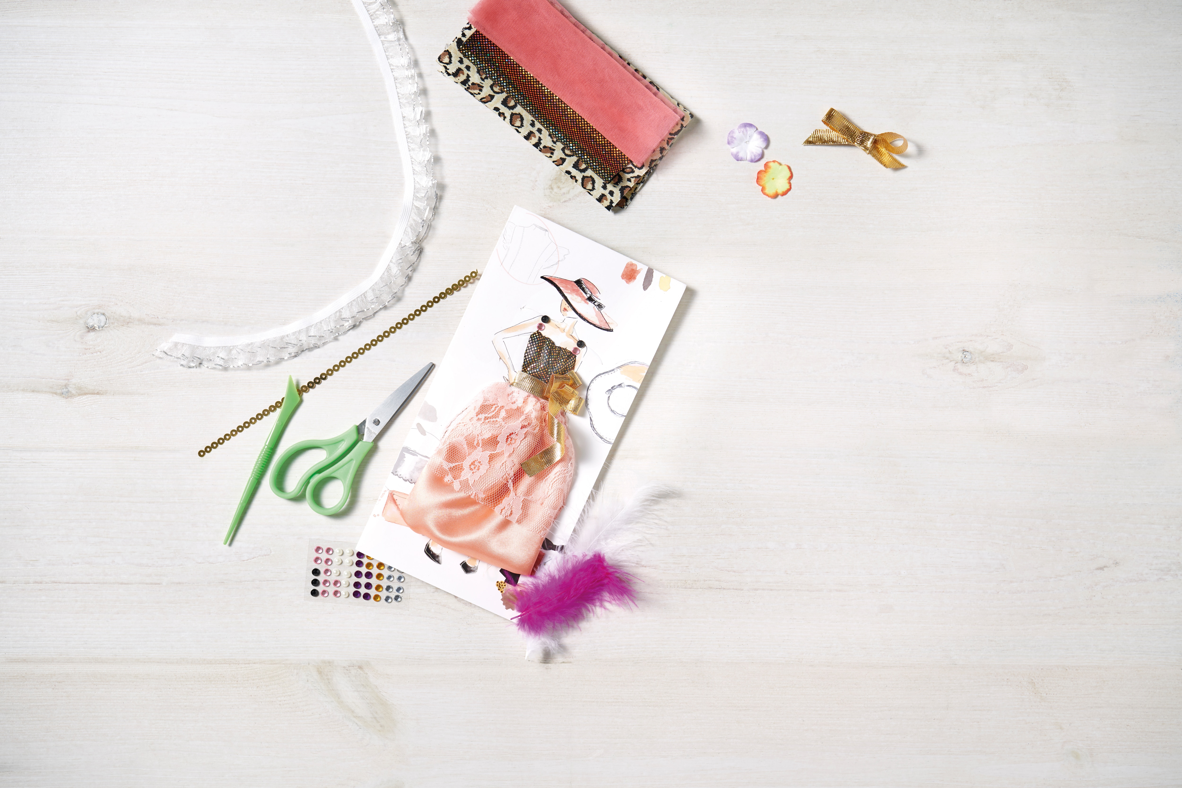 Kit de manualidades Crea Diseños de moda 3