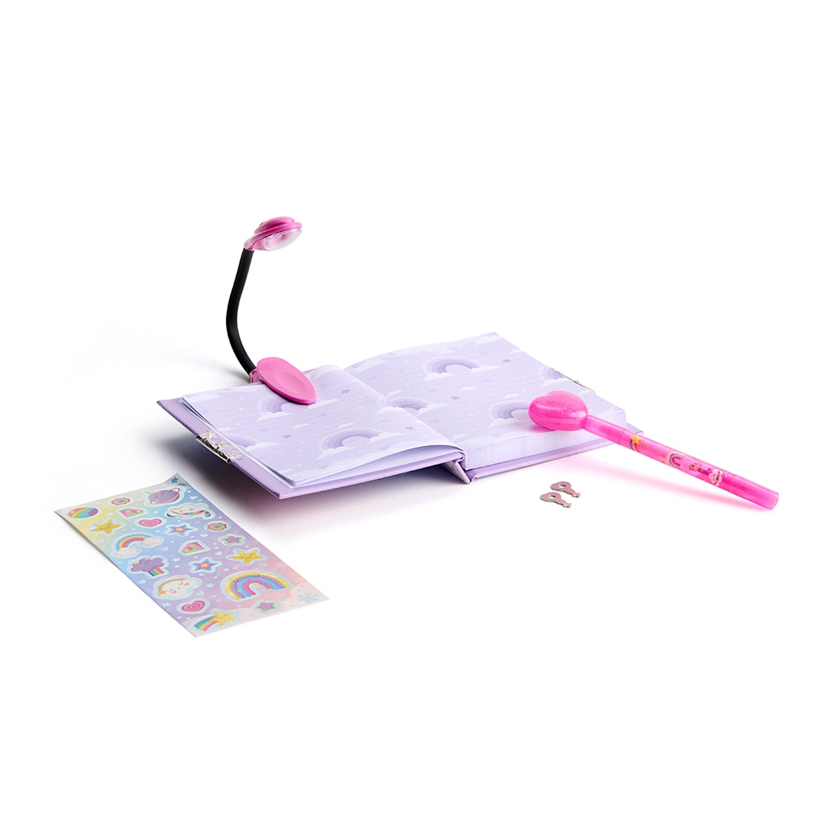 Set de boli de tinta invisible con diario y lámpara EL Corte Inglés 2