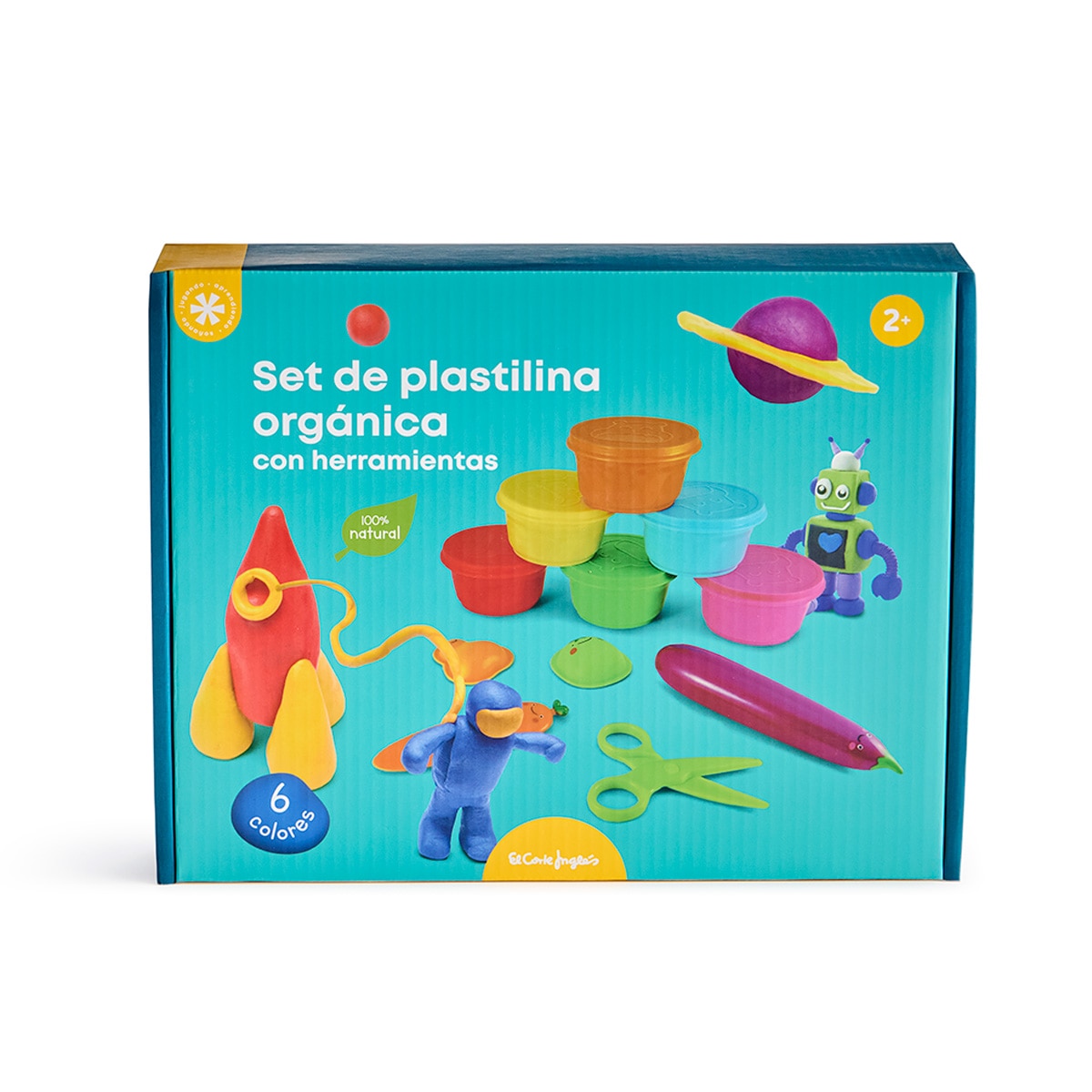 Set de plastilina orgánica El Corte Inglés 3
