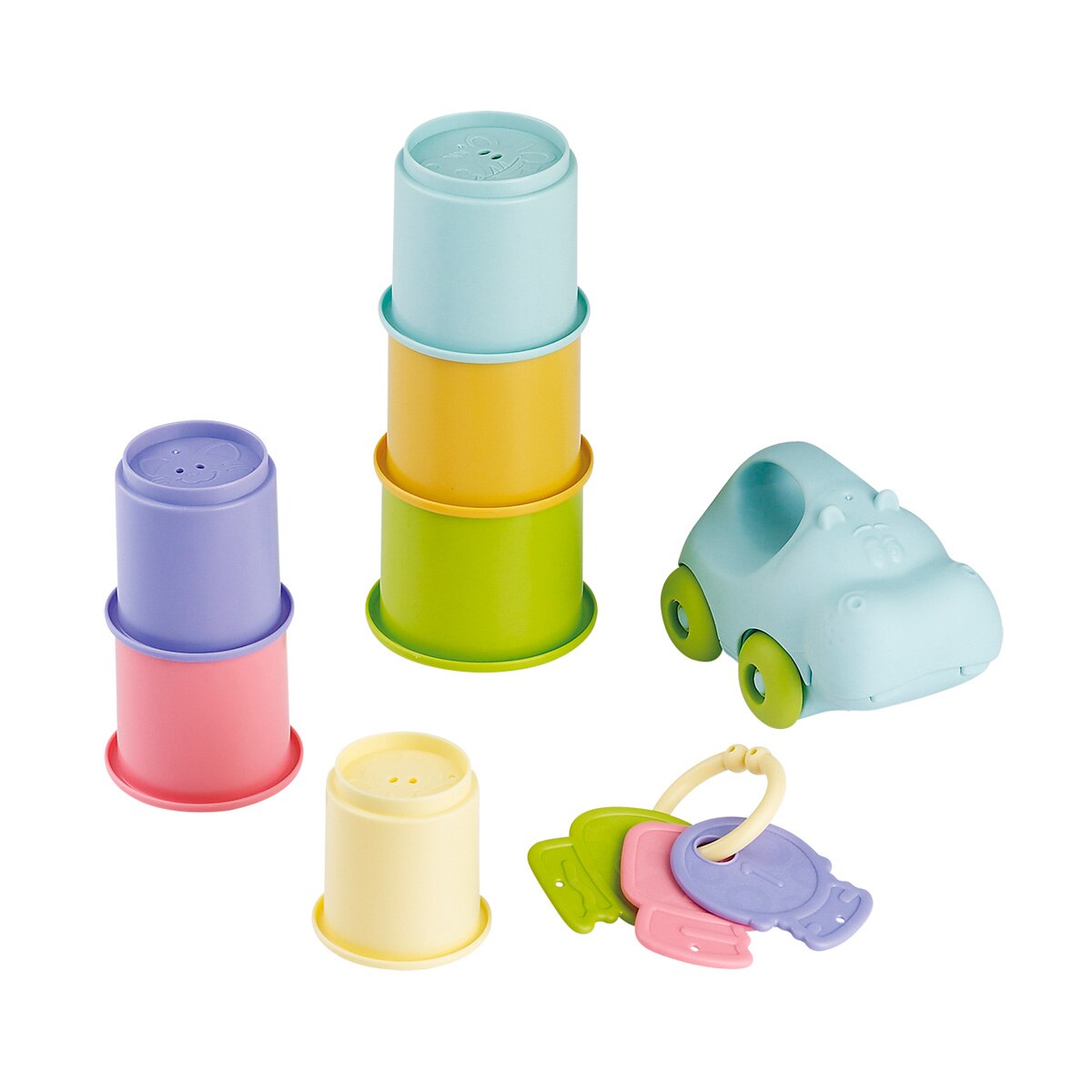 Set juguetes para bebés de bioplástico El Corte Inglés 4