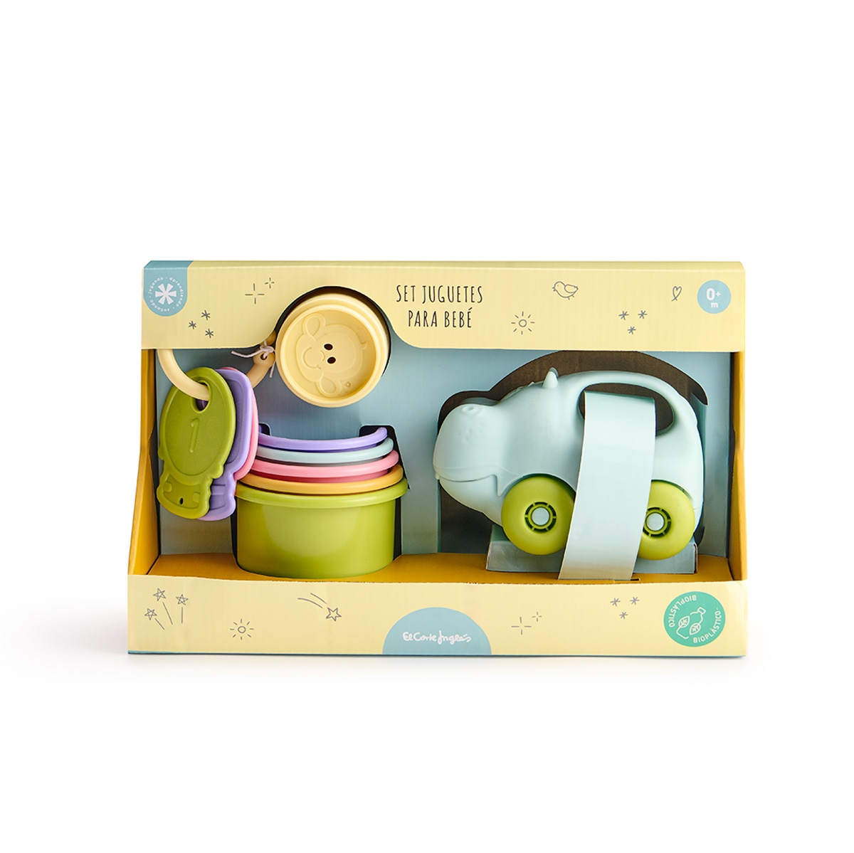 Set juguetes para bebés de bioplástico El Corte Inglés 5