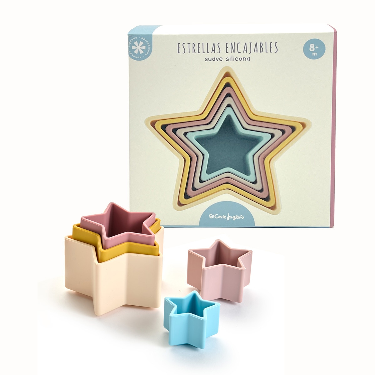 Imagem 0 de Conjunto Estrelas de Silicone